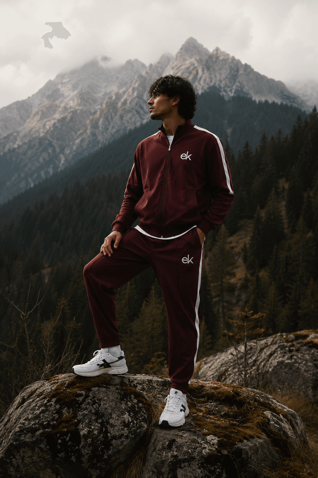 Player posing